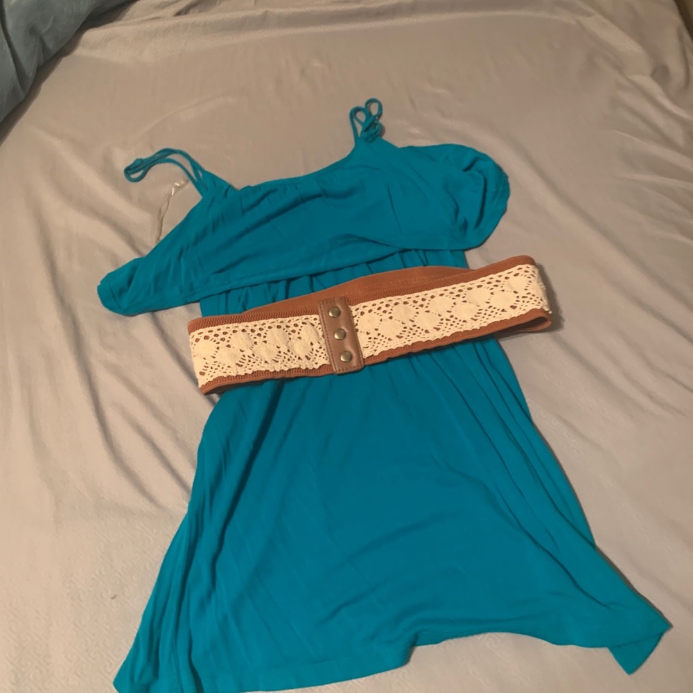 Top with belt